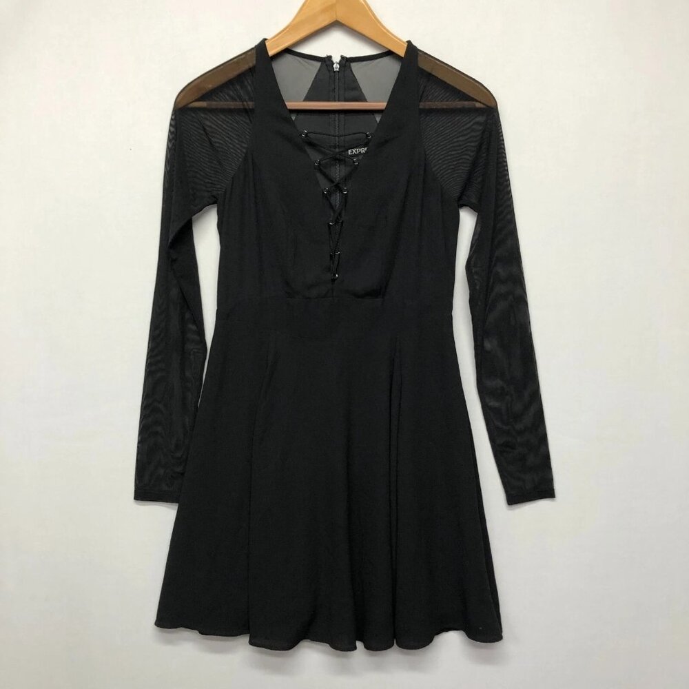 Express Long Sleeve Dress - Size 0